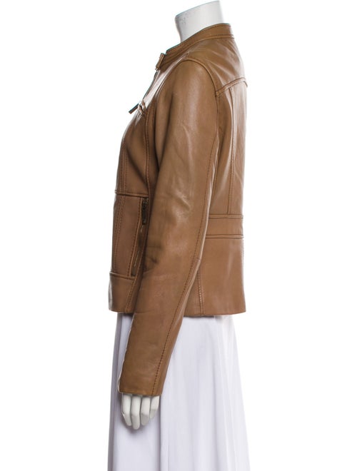 Michael Michael Kors Leather Biker Jacket