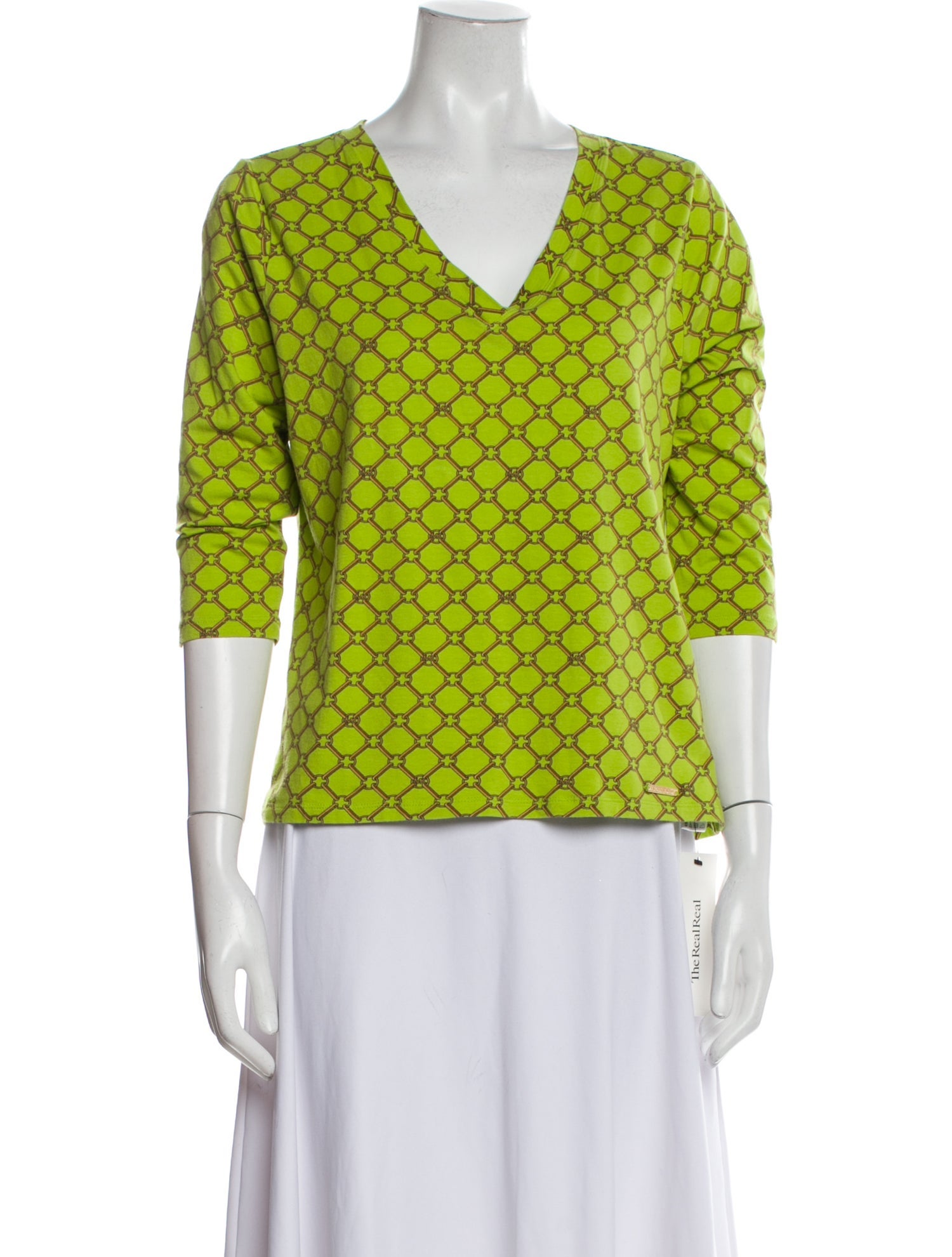 Michael Michael Kors Silk Printed Blouse