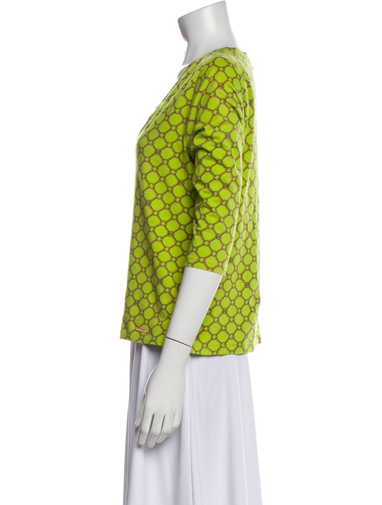 Michael Michael Kors Silk Printed Blouse