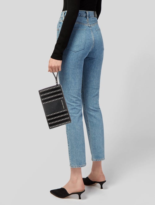 Michael Michael Kors Leather Clutch