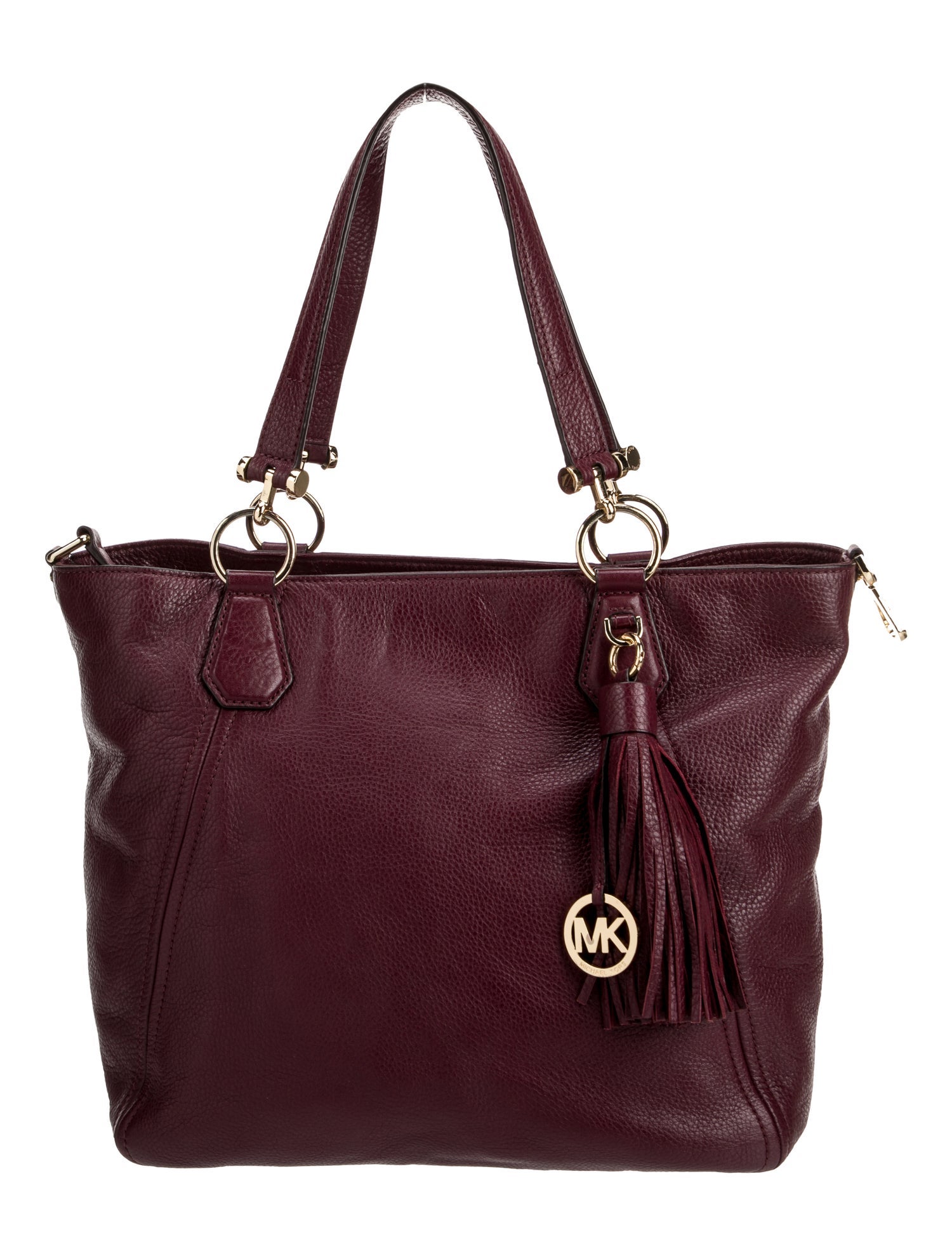 Michael Michael Kors Leather Messenger Bag