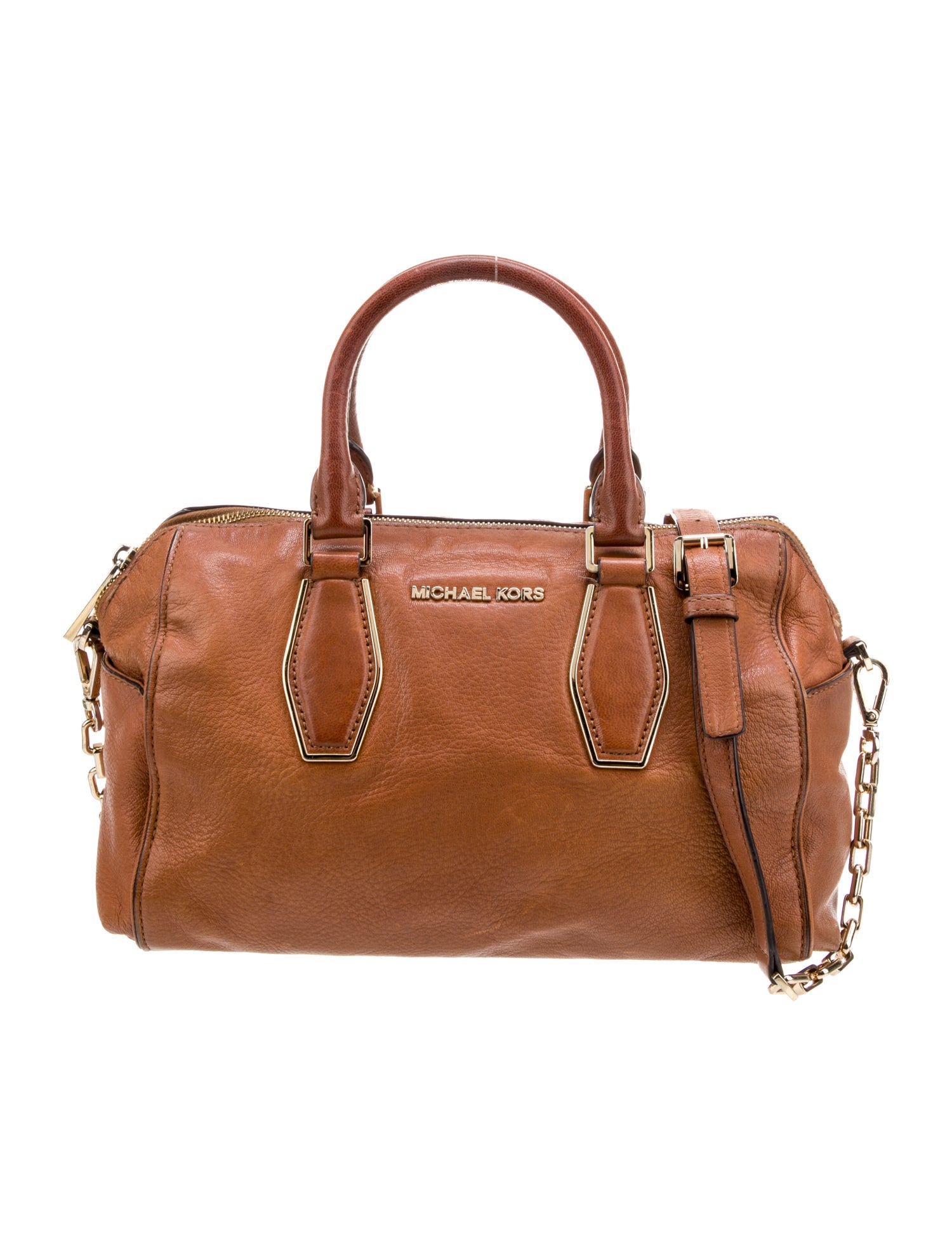 Michael Michael Kors Leather Top Handle Bag