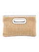 Michael Michael Kors Raffia Top Handle Bag