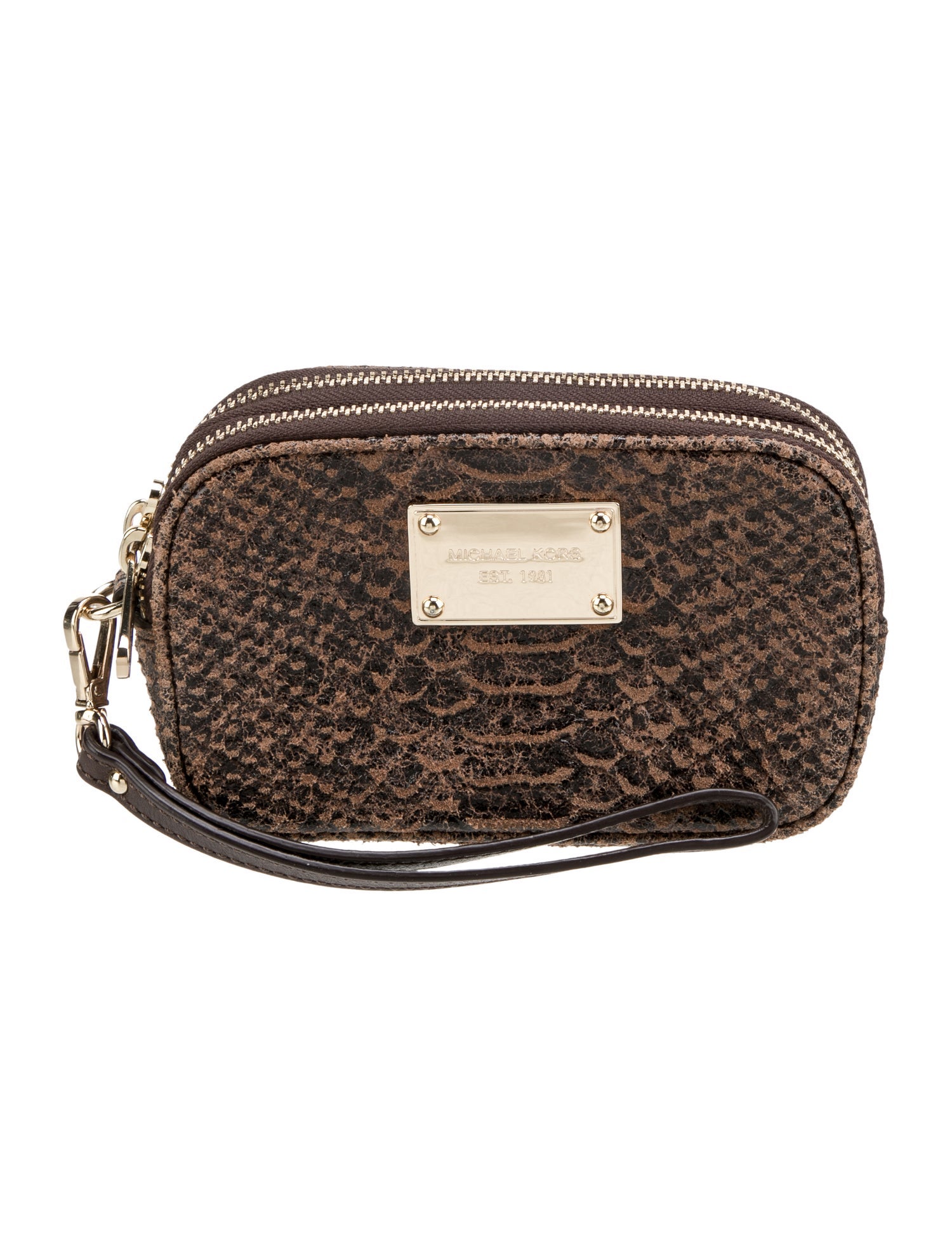 Michael Michael Kors Leather Minaudière