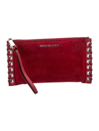 Michael Michael Kors Suede Clutch