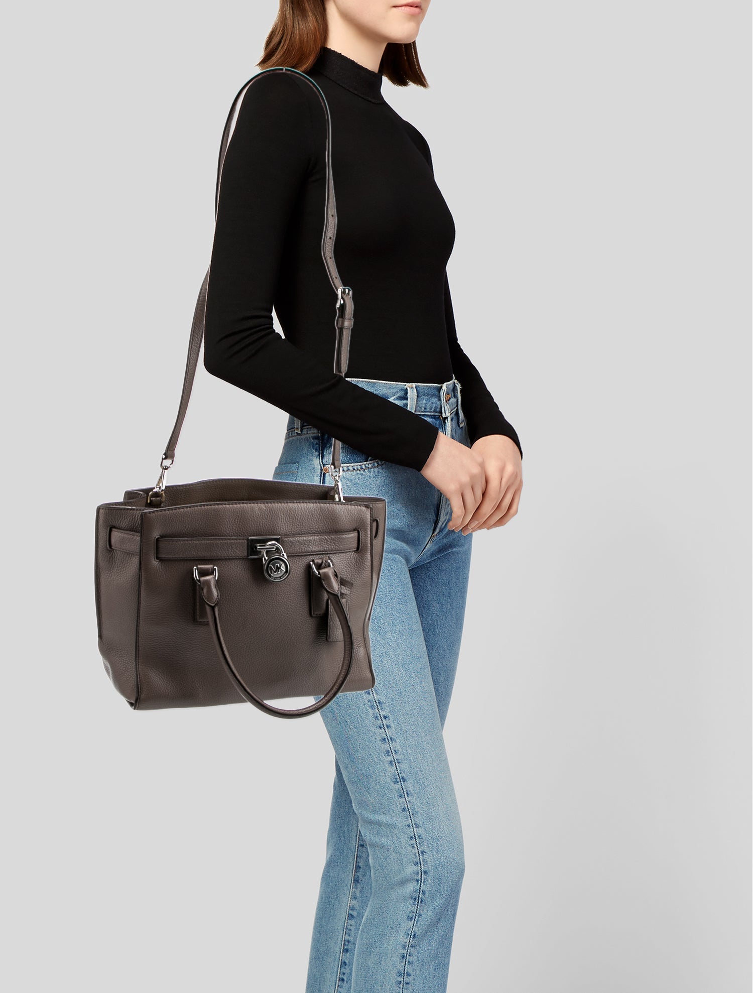 Michael Michael Kors Leather Crossbody Bag