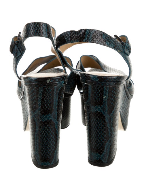 Michael Michael Kors Leather Animal Print Espadrilles