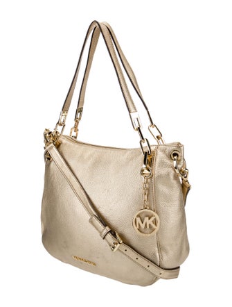 Michael Michael Kors Leather Messenger Bag