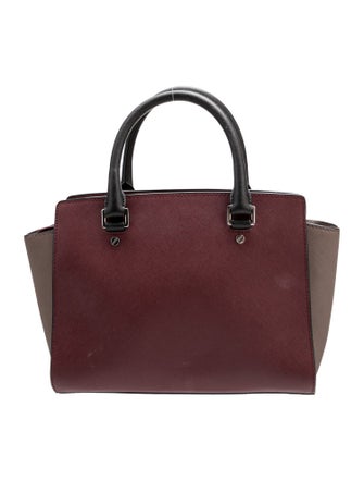 Michael Michael Kors Leather Top Handle Bag