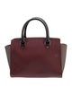 Michael Michael Kors Leather Top Handle Bag