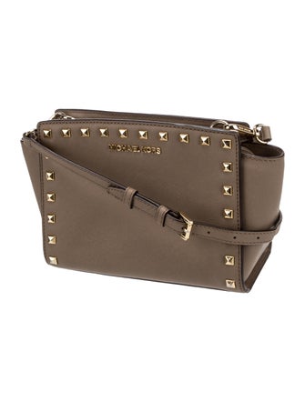 Michael Michael Kors Leather Crossbody Bag