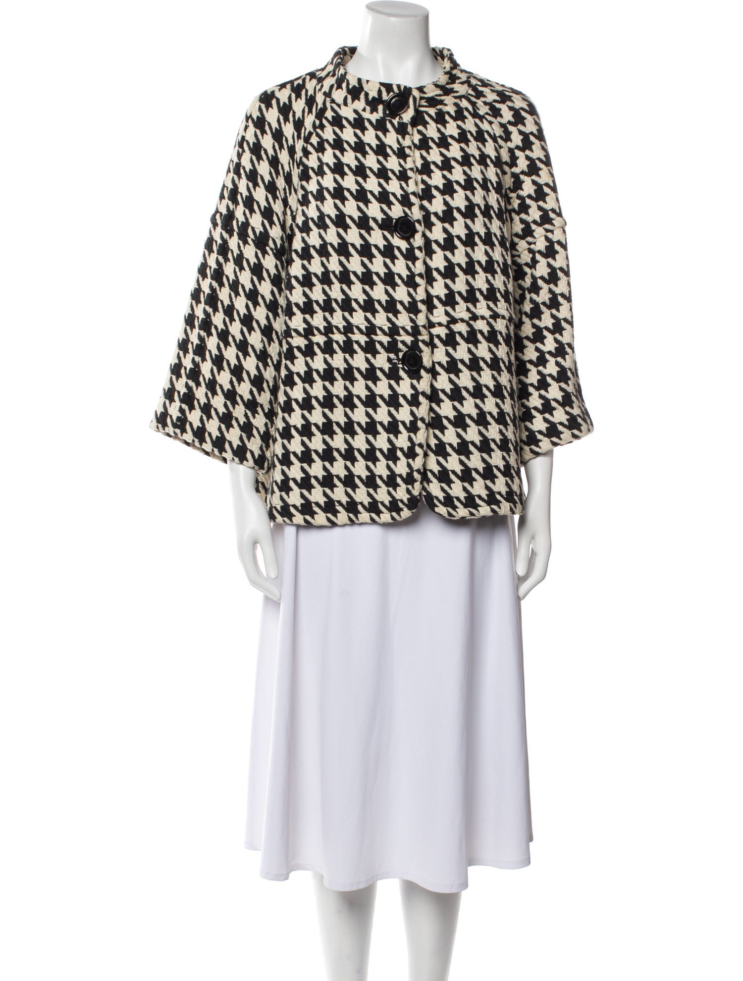 Michael Michael Kors Houndstooth Print Jacket