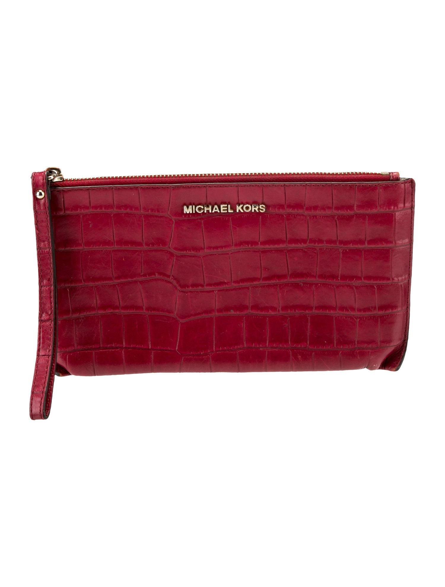 Michael Michael Kors Leather Clutch