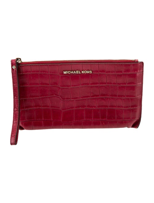 Michael Michael Kors Leather Clutch