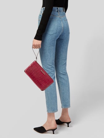 Michael Michael Kors Leather Clutch