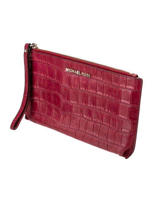 Michael Michael Kors Leather Clutch