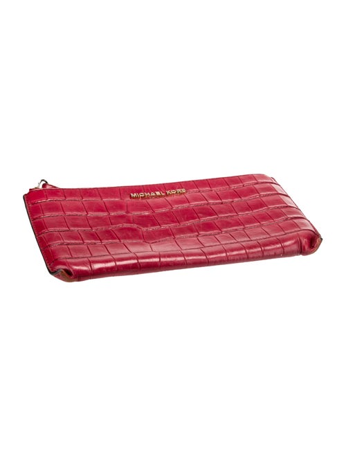 Michael Michael Kors Leather Clutch