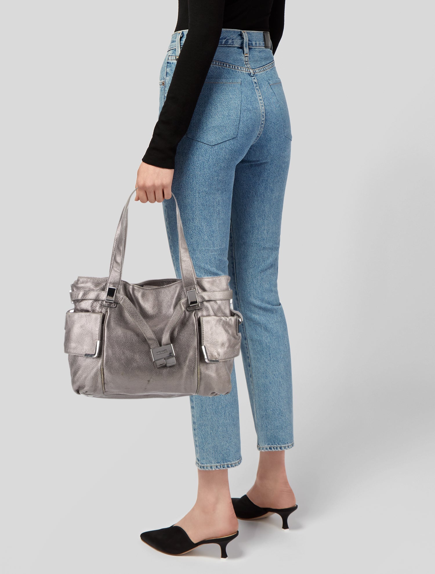 Michael Michael Kors Leather Shoulder Bag
