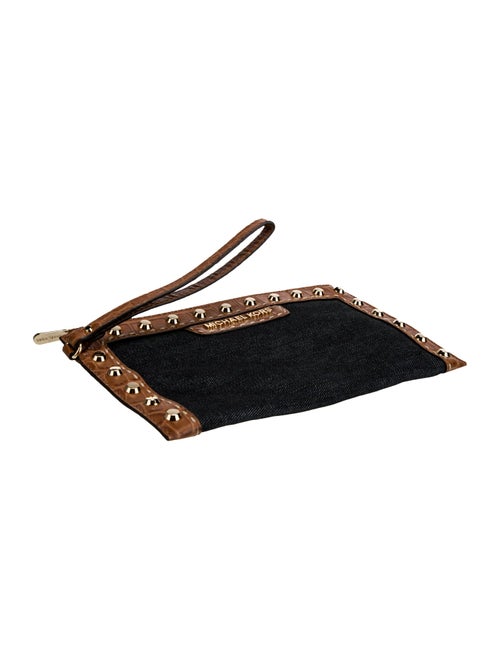 Michael Michael Kors Denim Clutch