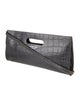 Michael Michael Kors Embossed Leather Clutch
