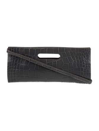 Michael Michael Kors Embossed Leather Clutch