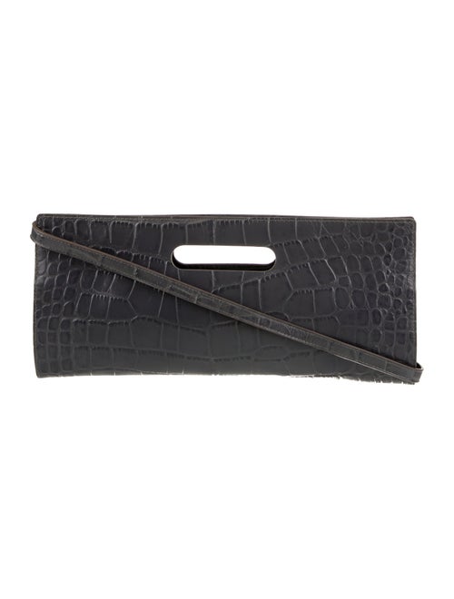 Michael Michael Kors Embossed Leather Clutch