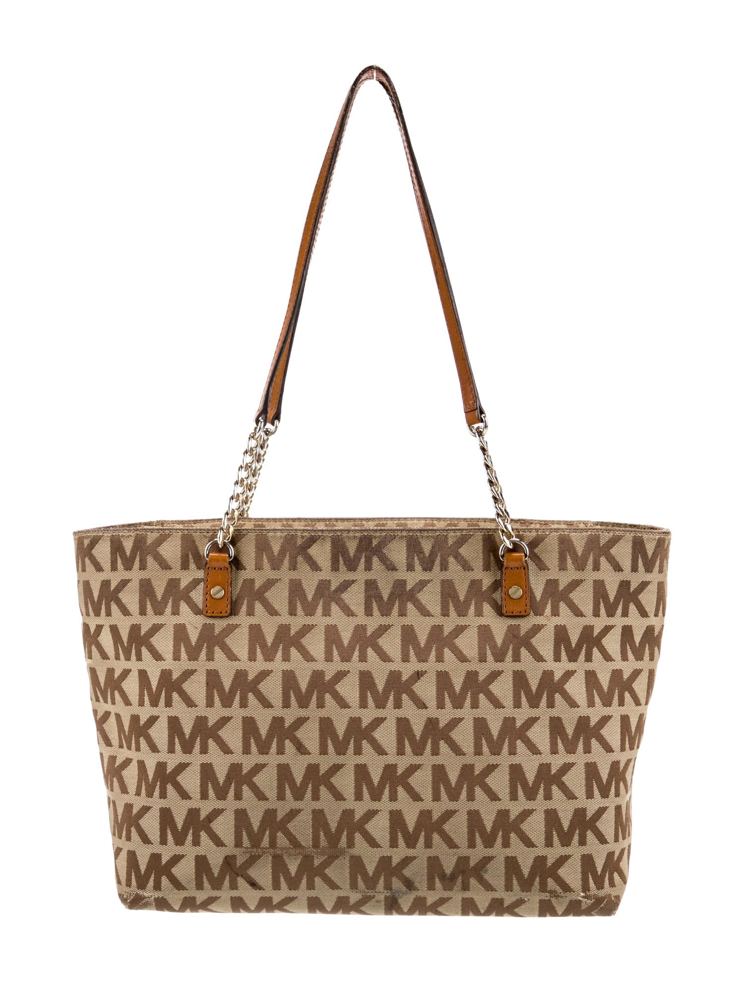 Michael Michael Kors Canvas Shoulder Bag