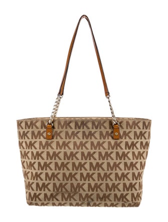 Michael Michael Kors Canvas Shoulder Bag