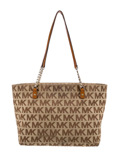 Michael Michael Kors Canvas Shoulder Bag