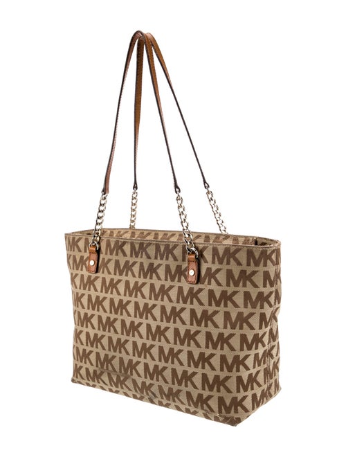 Michael Michael Kors Canvas Shoulder Bag