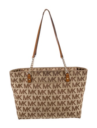 Michael Michael Kors Canvas Shoulder Bag