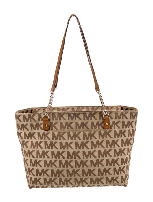 Michael Michael Kors Canvas Shoulder Bag