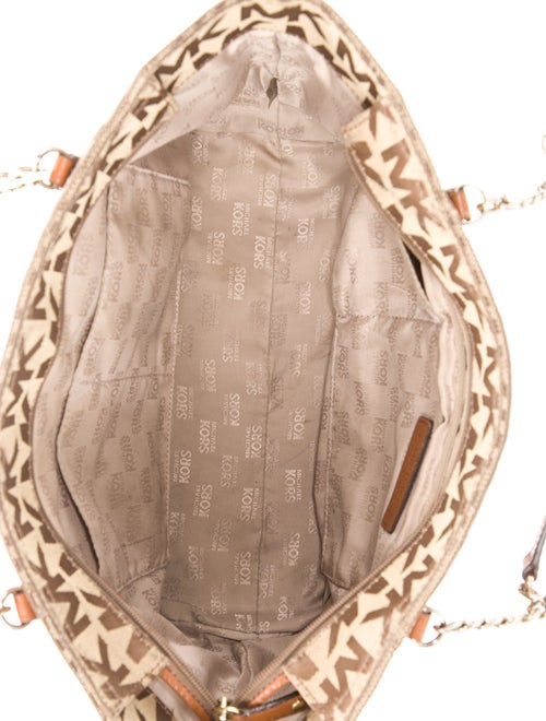 Michael Michael Kors Canvas Shoulder Bag