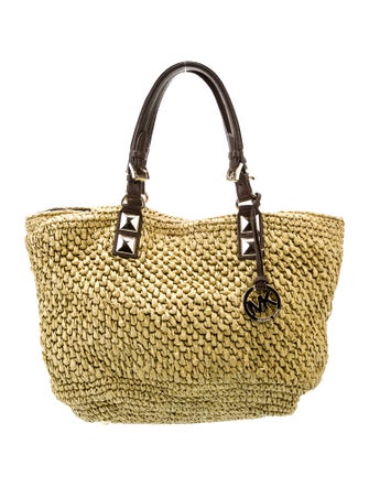 Michael Michael Kors Straw Tote