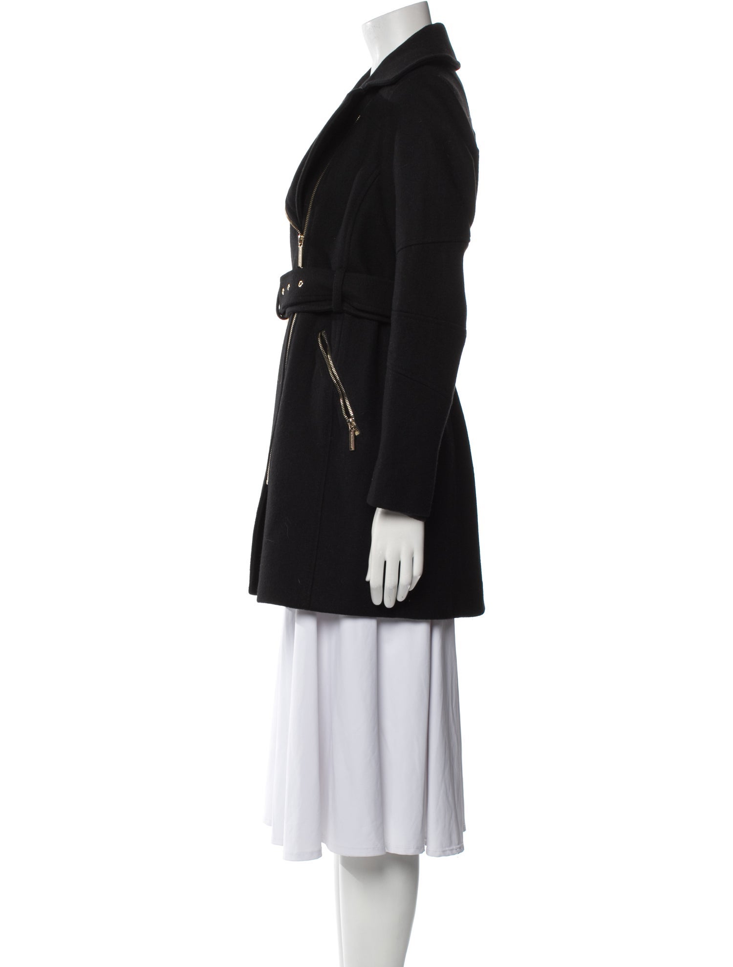 Michael Michael Kors Wool Biker Jacket