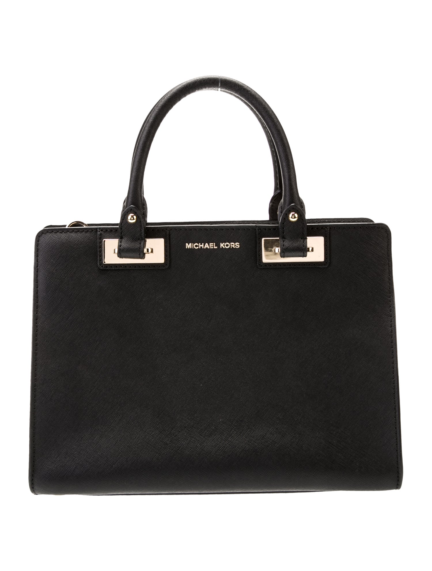 Michael Michael Kors Saffiano Leather Top Handle Bag