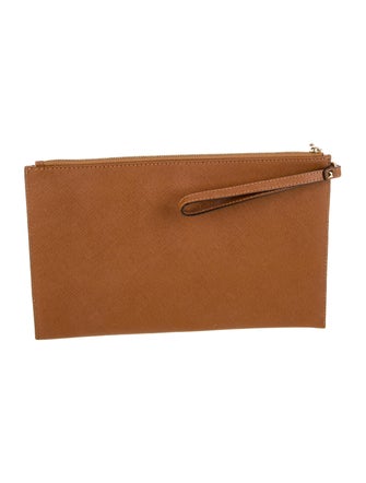Michael Michael Kors Saffiano Leather Clutch