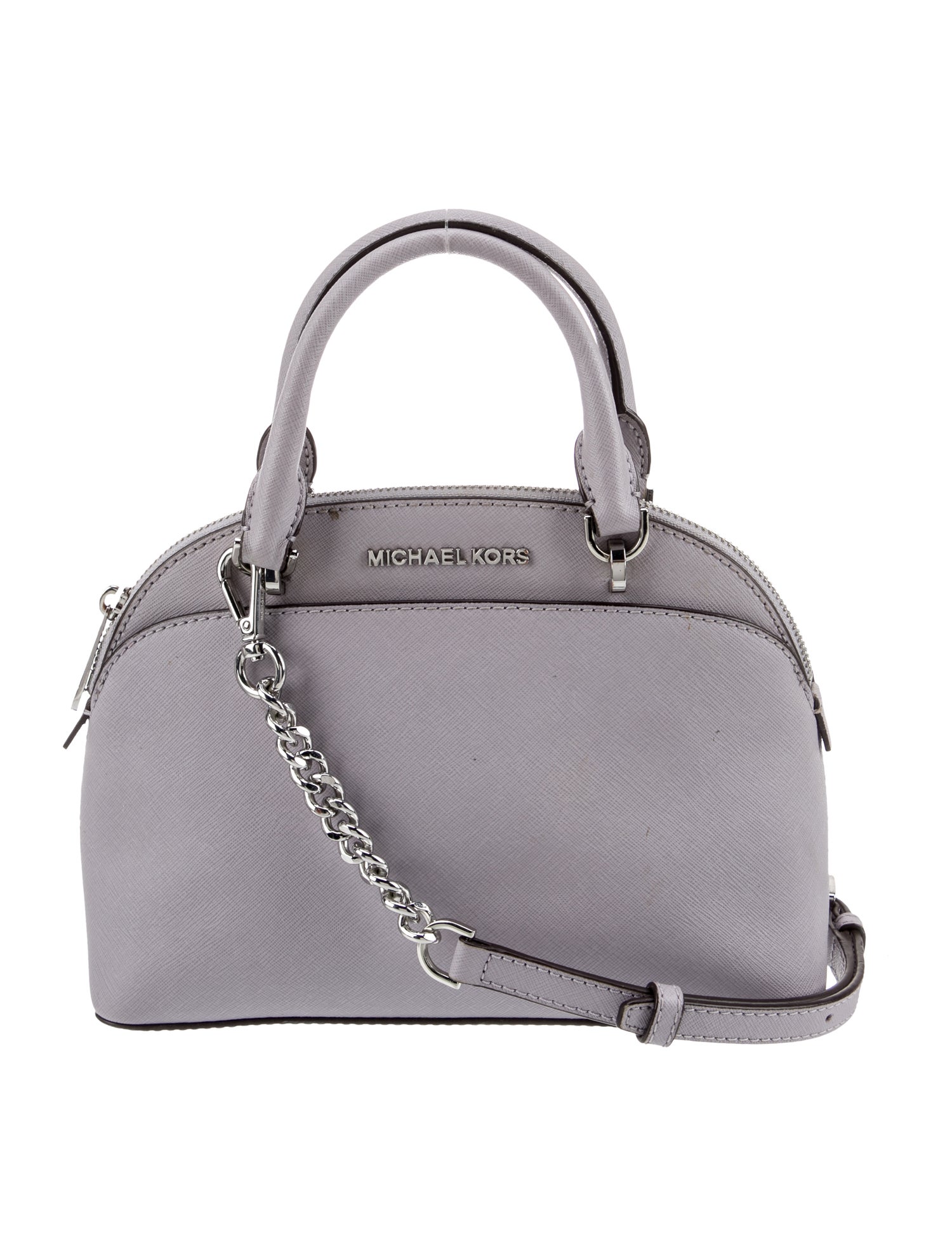 Michael Michael Kors Saffiano Leather Top Handle Bag