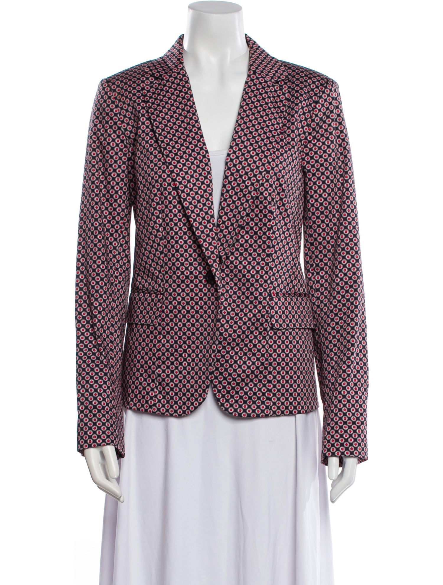 Michael Michael Kors Printed Blazer
