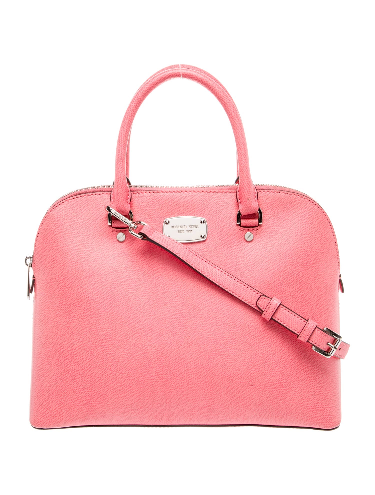 Michael Michael Kors Leather Top Handle Bag