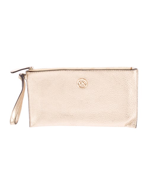Michael Michael Kors Leather Clutch