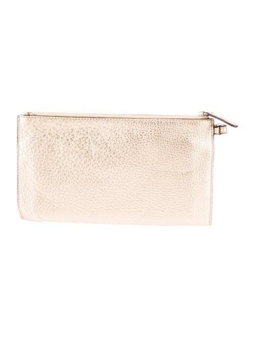 Michael Michael Kors Leather Clutch