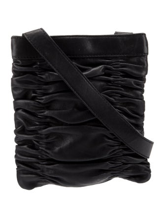 Michael Michael Kors Leather Messenger Bag