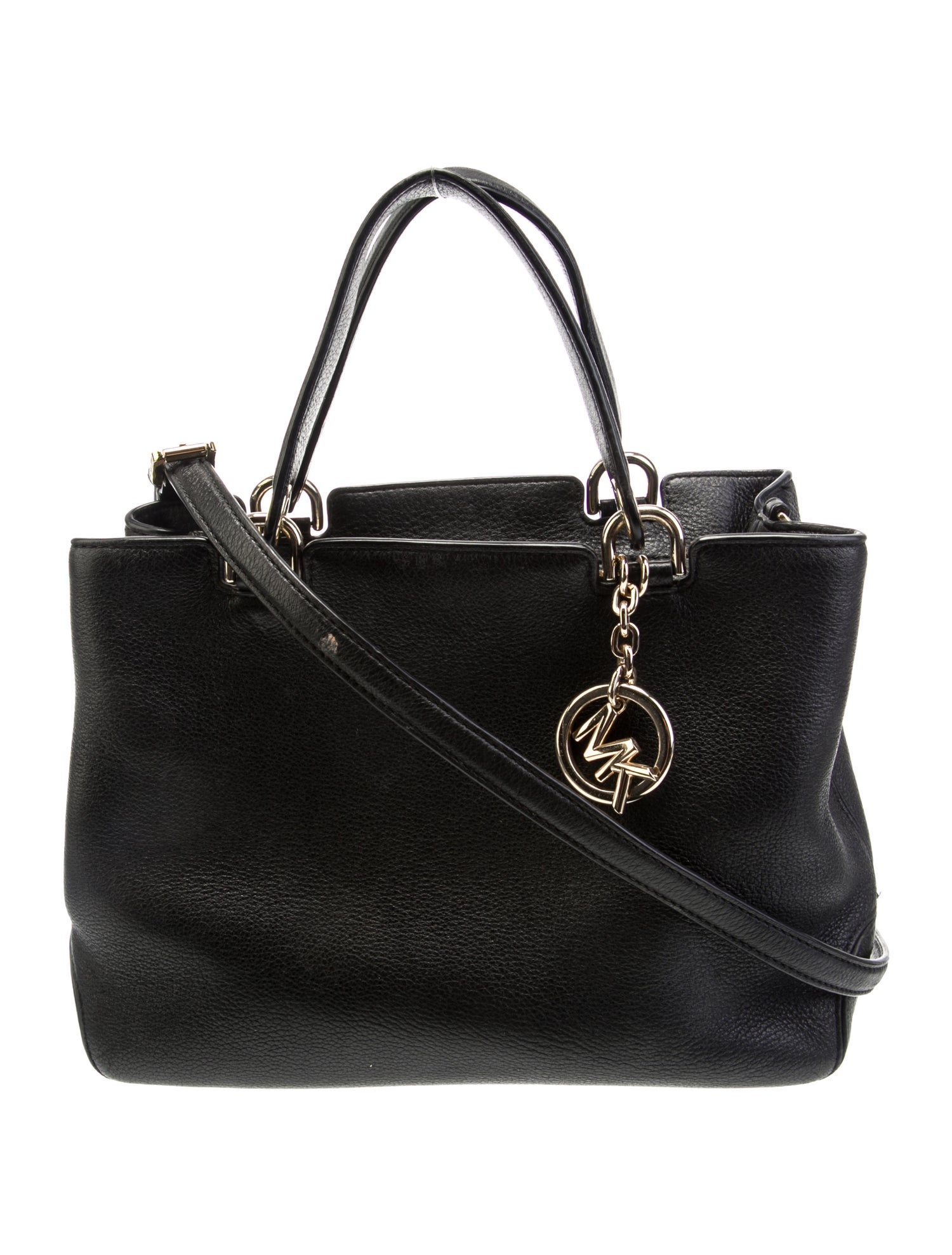 Michael Michael Kors Leather Top Handle Bag