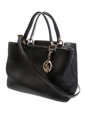 Michael Michael Kors Leather Top Handle Bag
