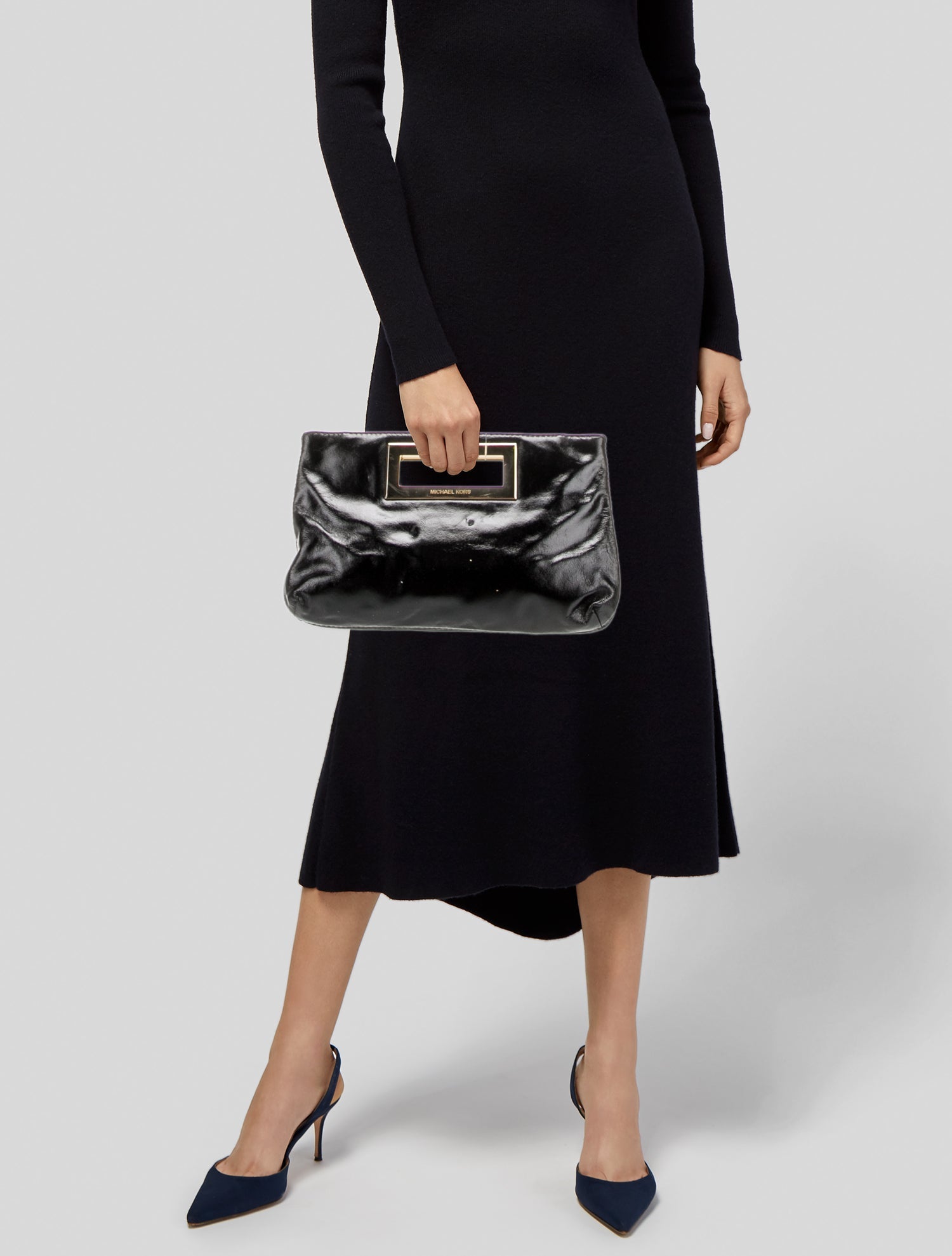 Michael Michael Kors Patent Leather Clutch