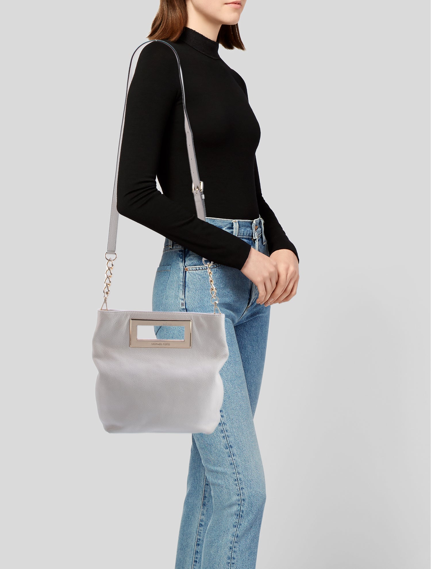 Michael Michael Kors Leather Crossbody Bag