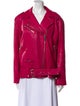 Michael Michael Kors Leather Biker Jacket