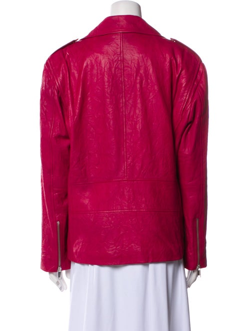 Michael Michael Kors Leather Biker Jacket