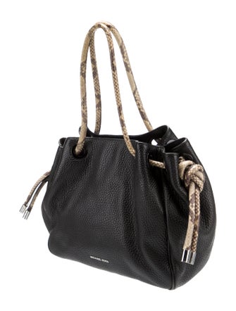 Michael Michael Kors Leather Bucket Bag